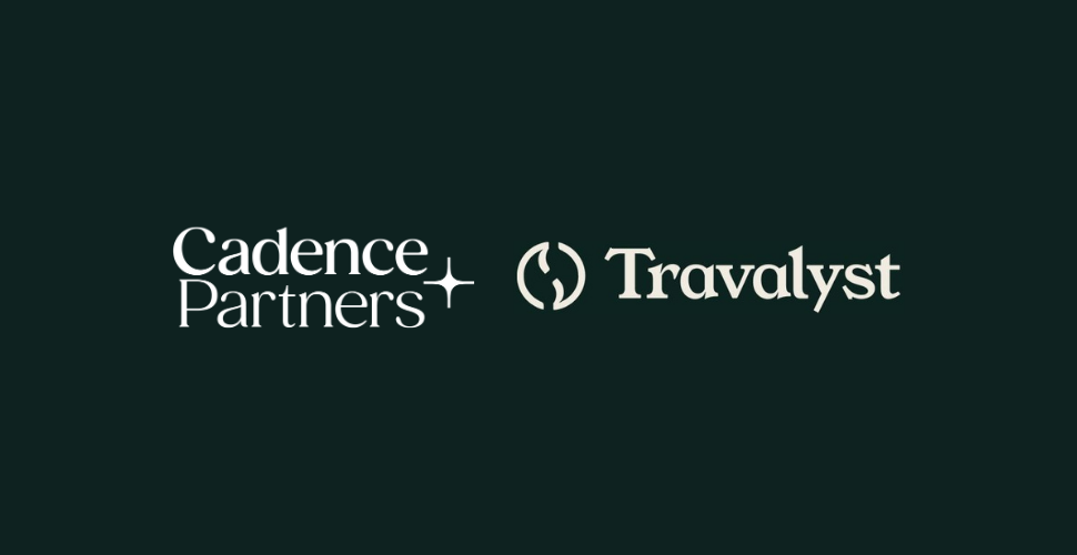 Cadence Partners and Tavalyst logos on dark green background.